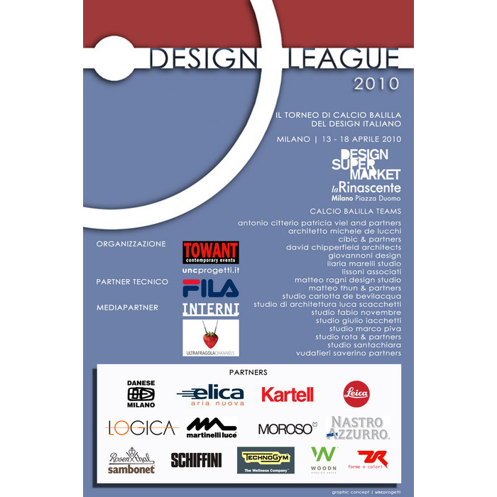 Design League: il primo torneo di calcio balilla per il design italiano