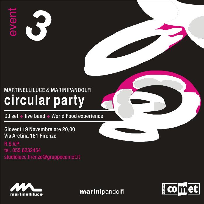 Martinelli Luce & Marini Pandolfi presentano: Circular Party